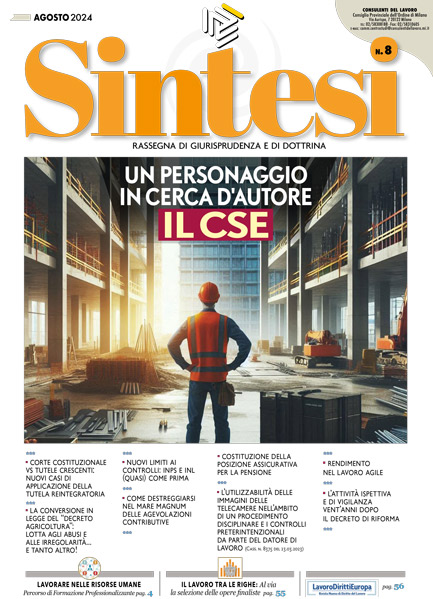 UN PERSONAGGIO IN CERCA D’AUTORE - IL CSE